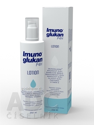 Imunoglukan P4H LOTION neparfumované telové mlieko (inov.2022, imunoklub) 1x250 ml