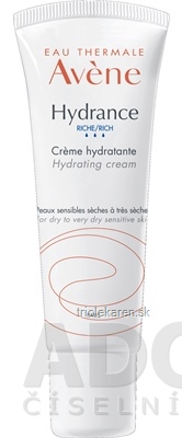 AVENE HYDRANCE RICHE CREME HYDRATANTE hydratačný krém 1x40 ml