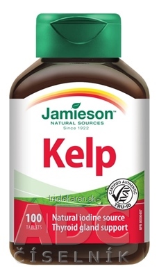 JAMIESON KELP MORSKÉ RIASY 650 µg tbl (morské riasy) 1x100 ks