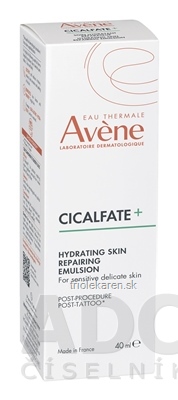 AVENE CICALFATE+ Hydratačná EMULZIA obnovujúca pre citlivú a krehkú pokožku 40 ml