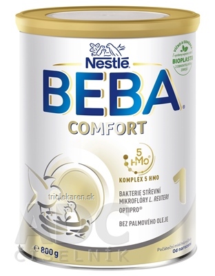 BEBA COMFORT 1 HM-O počiatočná mliečna výživa od narodenia 800 g