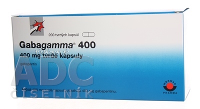 Gabagamma 400 kapsuly 2 x 100 ks