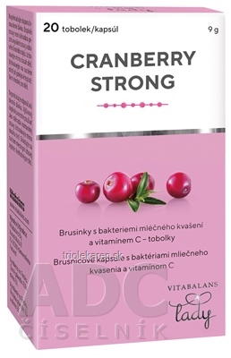 Vitabalans Cranberry Strong kapsuly 20 ks