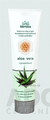 FORTEA aloe vera s propolisom krém na ruky a telo 1x100 g