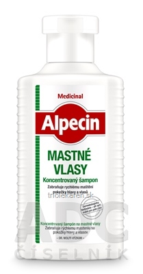 ALPECIN Medicinal MASTNÉ VLASY koncentrovaný šampón 1x200 ml