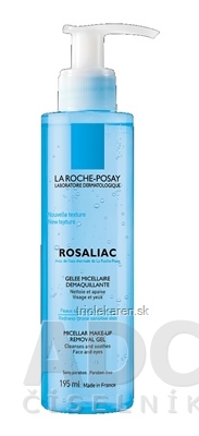 LA ROCHE-POSAY ROSALIAC micelárny odličovací gél (M0687400) 1x195 ml