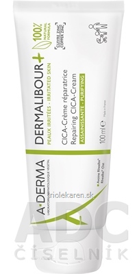 A-DERMA DERMALIBOUR+ Reparačný CICA-Krém pre podráždenú kožu 1x100 ml