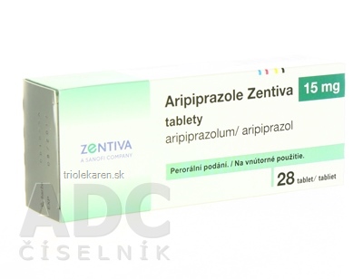 Aripiprazole Zentiva 15 mg tablety 28 ks