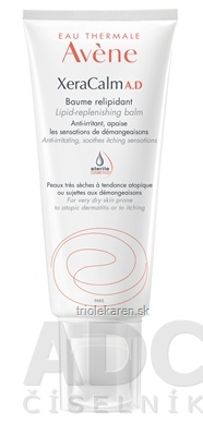 AVENE XeraCalm A.D Relipidačný balzam (inovácia) veľmi suchá koža (sterile cos.) 1x200 ml