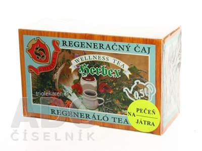 HERBEX REGENERAČNÝ ČAJ bylinný čaj 20x3 g (60 g)