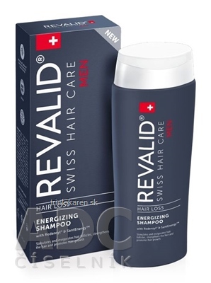 REVALID MEN HAIR LOSS ENERGIZING šampón proti vypadávaniu vlasov pre mužov 200 ml