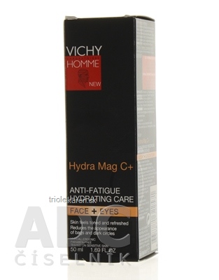 VICHY HOMME HYDRA MAG C+ posilňujúci krém pre mužov (M2918701) 1x50 ml