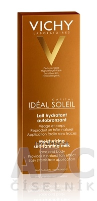 VICHY IDÉAL SOLEIL AUTOBRONZANT hydratačné samoopaľovacie mlieko, inov.2018 (M8071906) 1x1