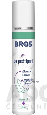 BROS gel po poštípaní mentol + aloe 50 ml