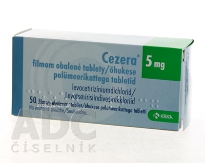 Cezera 5 mg tbl flm (bli. PVC/PVDC/Al) 1x50 ks