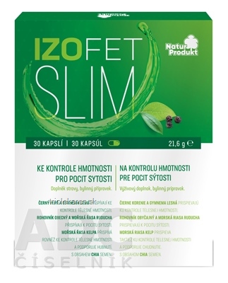 NaturProdukt IZOFET SLIM cps 1x30 ks