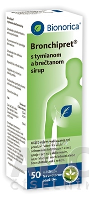 Bronchipret s tymianom a brečtanom sirup sir (liek.skl.) 1x50 ml