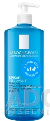 LA ROCHE-POSAY LIPIKAR GEL LAVANT krémový čistiaci gél (M9546901) 1x750 ml