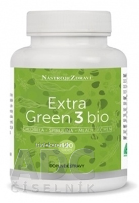 NástrojeZdravia Extra GREEN 3 BIO tbl 1x400 ks