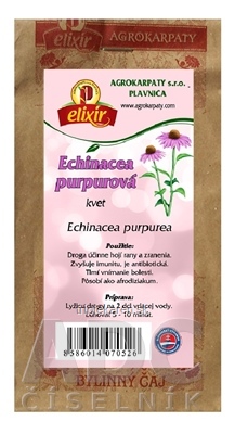 AGROKARPATY ECHINACEA PURPUROVÁ kvet bylinný čaj 1x30 g