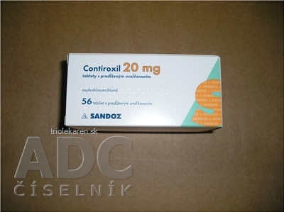 Contiroxil 20 mg tablety s predĺženým uvoľňovaním 56 ks