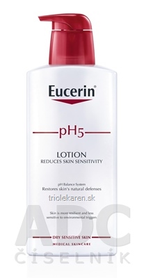 Eucerin pH5 Telové mlieko pre citlivú pokožku 400 ml