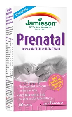 JAMIESON PRENATAL MULTIVITAMÍN tbl 1x100 ks