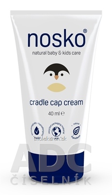 nosko cradle cap cream detský krém na mliečne chrasty novorodencov 1x40 ml