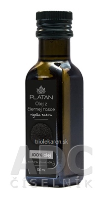 PLATAN Olej z čiernej rasce 1x100 ml