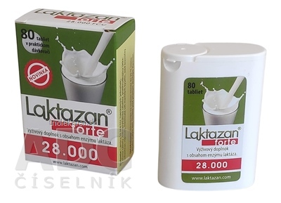 LAKTAZAN forte tbl 28.000 FCC 1x80 ks