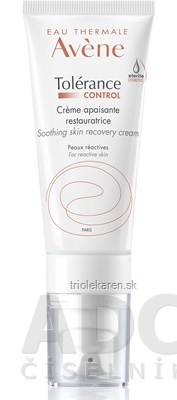 AVENE TOLÉRANCE CONTROL CREME upokojujúci, obnovujúci krém 1x40 ml