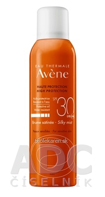 AVENE BRUME SATINÉE SPF30 hmla ochranný olej vysoká ochrana citlivej kože 150 ml