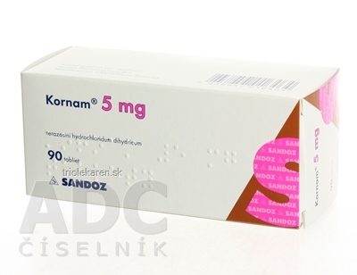 Kornam 5 mg tbl (blis.PVC/Al) 1x90 ks