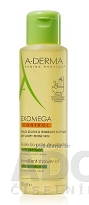 A-DERMA EXOMEGA CONTROL Sprchový olej emolienčný, zvláčňujúci 1x500 ml