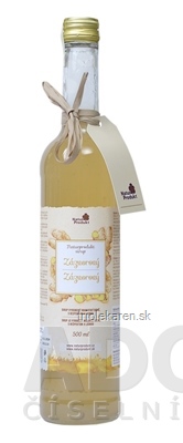 NaturProdukt Sirup Zázvorový 500 ml