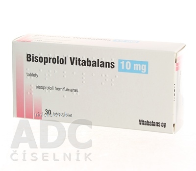 Bisoprolol Vitabalans 10 mg tablety 30 ks