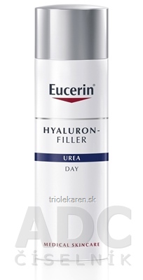 Eucerin HYALURON-FILLER UREA denný krém proti vráskam pre suchú pleť 1x50 ml