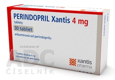 Perindopril FMK 4 mg (Xantis) tbl (blis.Al/Al) 1x30 ks