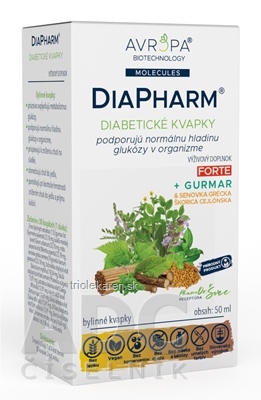 AVROPA DiaPharm bylinné kvapky 50 ml