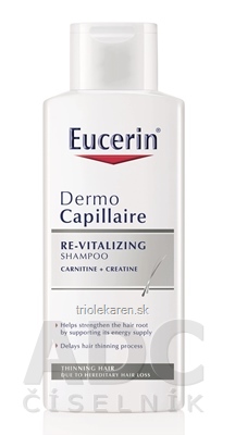 Eucerin DermoCapillaire proti vypadávaniu vlasov šampón (re-vitalizing) 1x250 ml