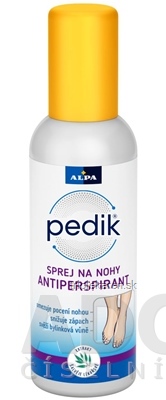 PEDIK ANTIPERSPIRANT SPREJ NA NOHY 1x150 ml