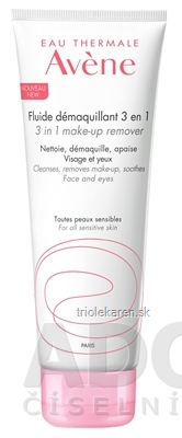 AVENE FLUIDE DÉMAQUILLANT 3v1 odličovací fluid 1x200 ml