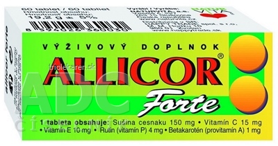 NATURVITA ALLICOR FORTE tbl 1x60 ks