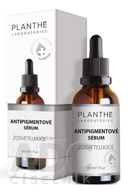 PLANTHÉ Antipigmentové sérum ZOSVETĽUJÚCE 30 ml