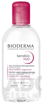 BIODERMA Sensibio H2O (V2) micelárna voda pre citlivú pleť (inov. 2021) 1x250 ml