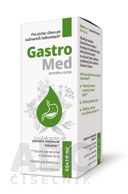 GastroMed perorálny roztok 60 ml