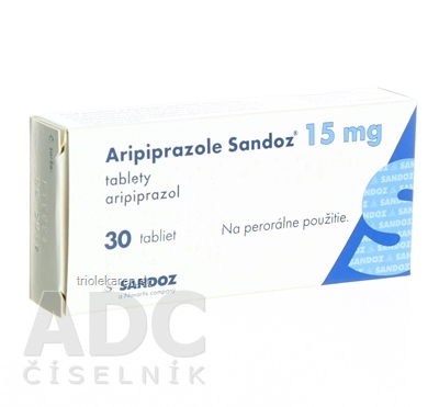 Aripiprazole Sandoz 15 mg tablety 30 ks