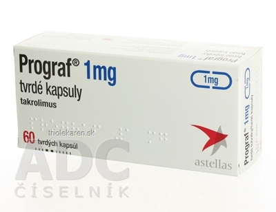 PROGRAF 1 mg kapsuly 60 ks