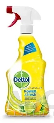 Dettol antibakteriálny sprej na povrchy citrón a limetka 1x500 ml