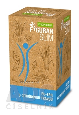 FYTO FIGURAN SLIM PU-ERH S CITRÓNOVOU TRÁVOU čaj 20x1,5 g (30g)